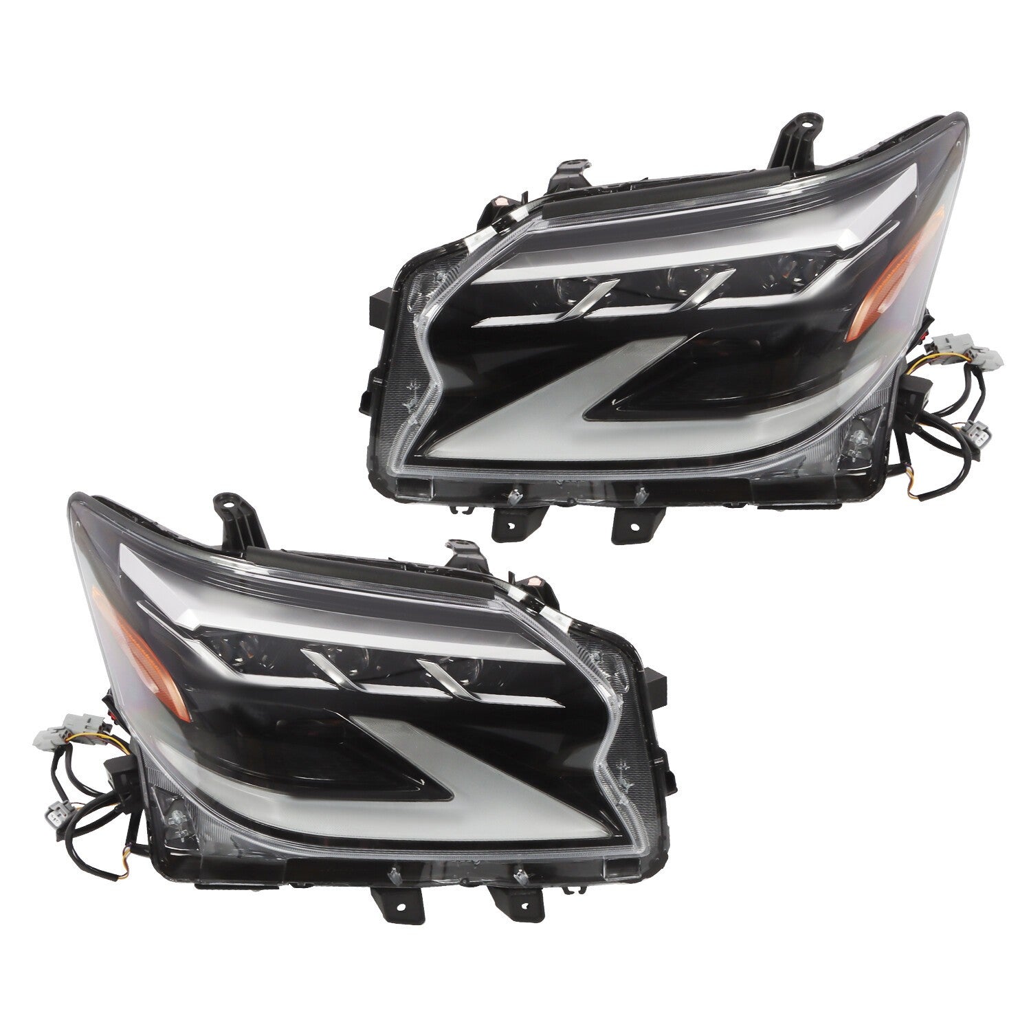 2014-2019 Lexus GX460 Full LED Headlights Left & Right Side Headlamps
