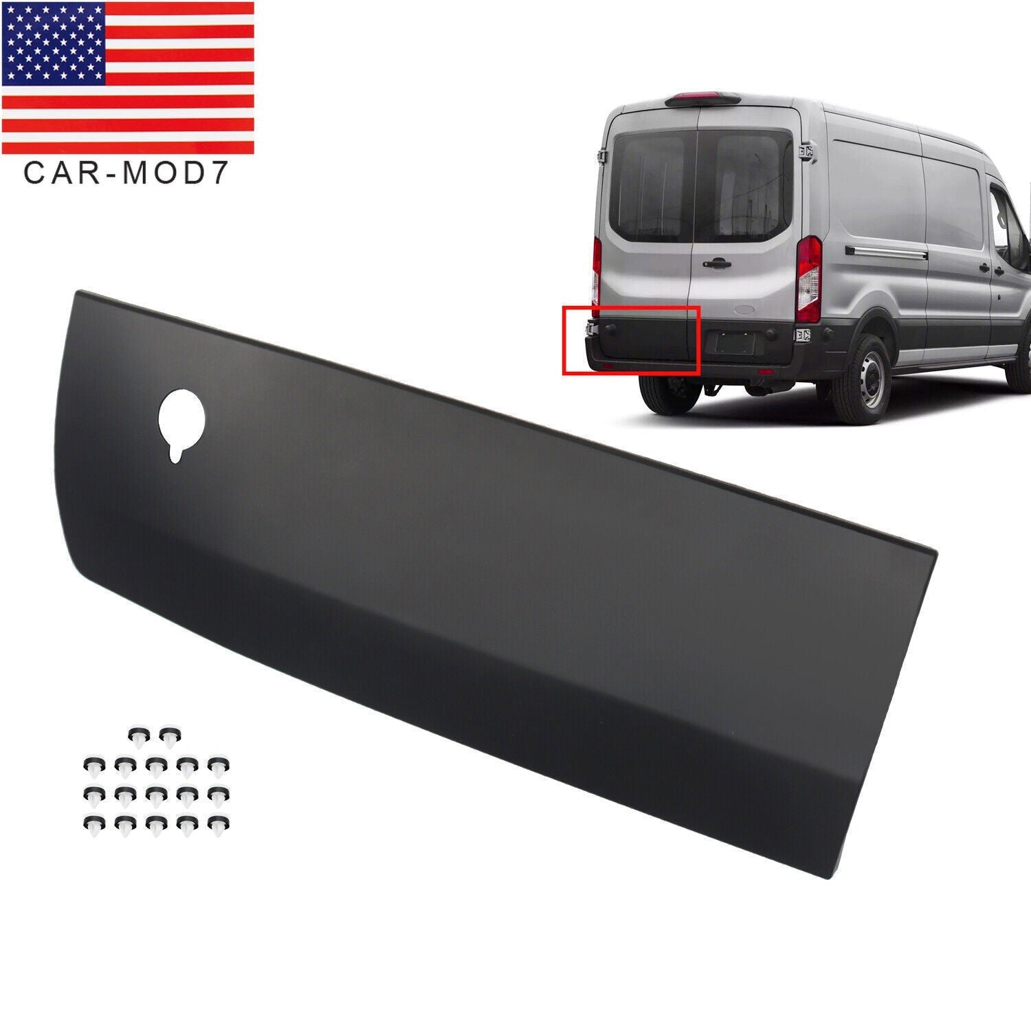 2015-19 Ford Transit Rear Left Door Lower Molding CK4Z99425B28BB