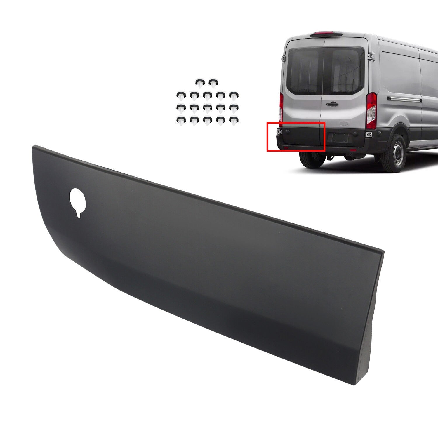 2015-19 Ford Transit Rear Left Door Lower Molding CK4Z99425B28BB