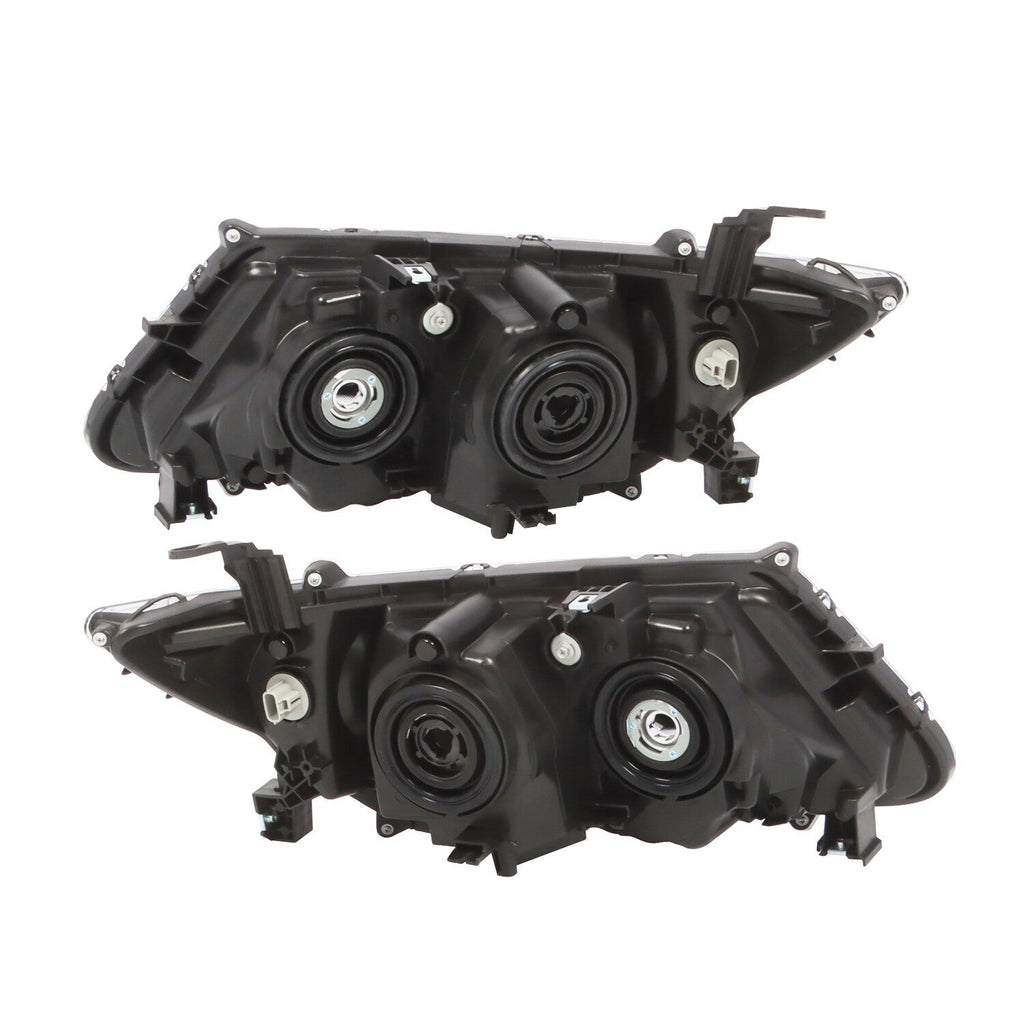 2011-2013 Honda Odyssey Halogen Chrome Amber Headlights Left & Right Side