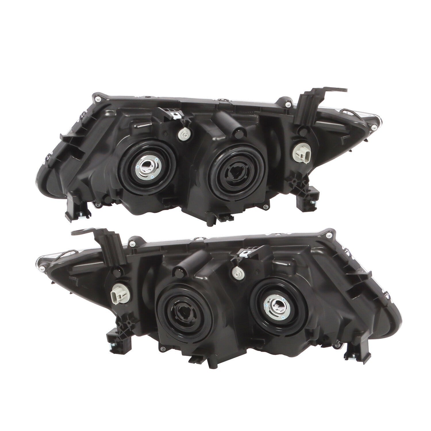 2011-2013 Honda Odyssey Halogen Chrome Amber Headlights Left & Right Side