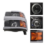 2015-2019 Chevy Silverado 2500HD 3500HD Left Halogen Projector Headlight LH