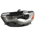 2012-2015 Audi A6 S6 HID LED DRL Projector Headlight Driver Side Without AFS