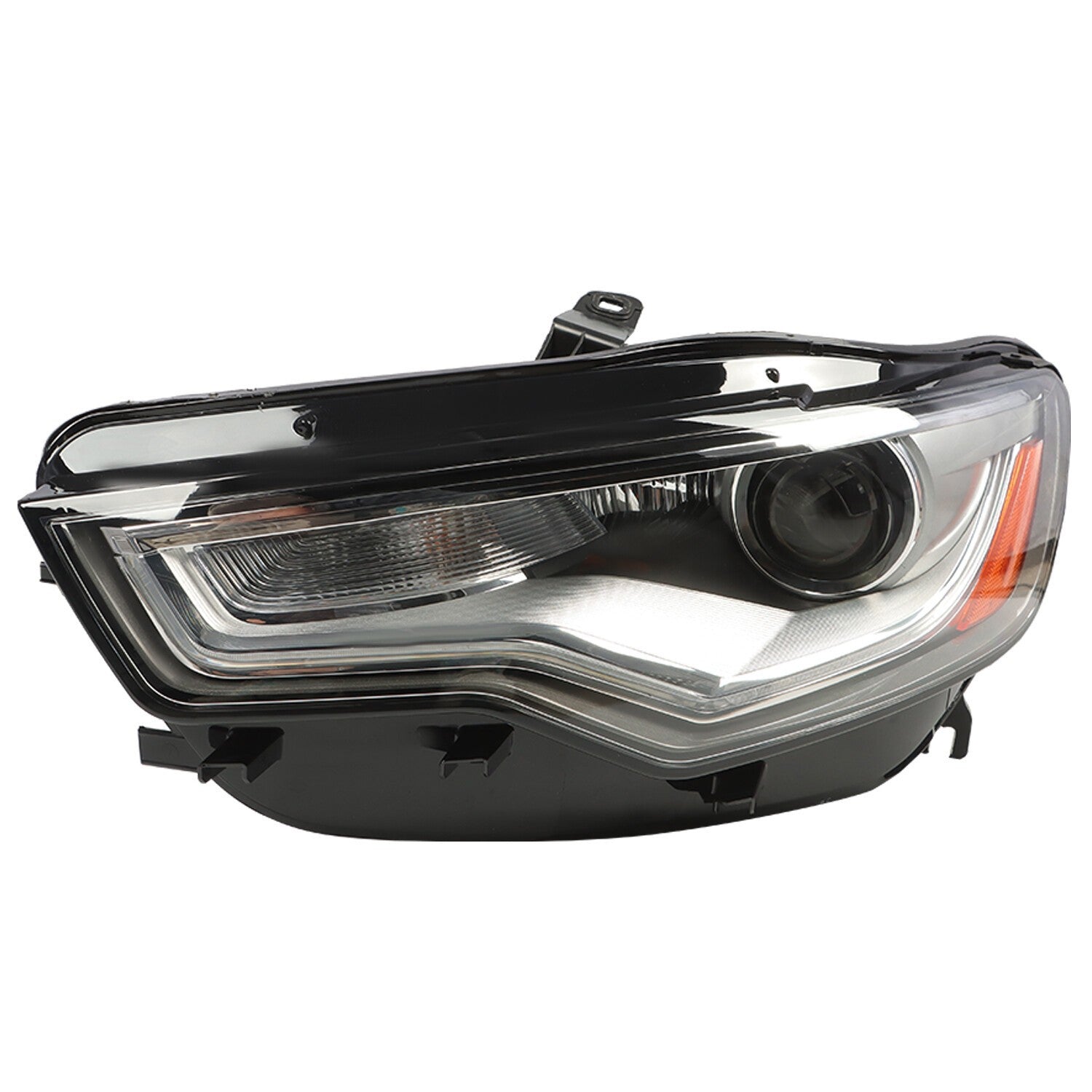 2012-2015 Audi A6 S6 HID LED DRL Projector Headlight Driver Side Without AFS