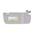 Toyota Corolla 2009-2013 Left Driver Gray Sun Visor w/ Mirror