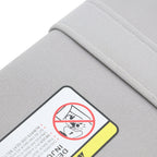 Toyota Corolla 2009-2013 Left Driver Gray Sun Visor w/ Mirror