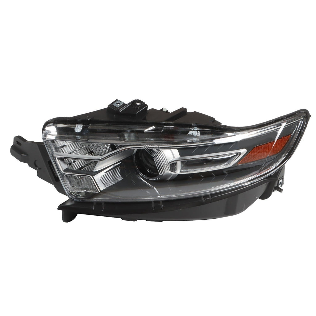 2013-2014 Ford Taurus Left Driver Gray Trim Projector Halogen Headlight