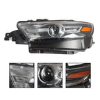 2013-2014 Ford Taurus Left Driver Gray Trim Projector Halogen Headlight
