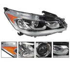 2016-2017 Honda Accord Sedan LED DRL Headlight Left & Right Side Set