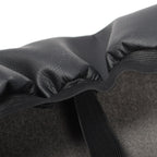 2011-2018 Ford Explorer Leather Console Armrest Cover Black Stitch