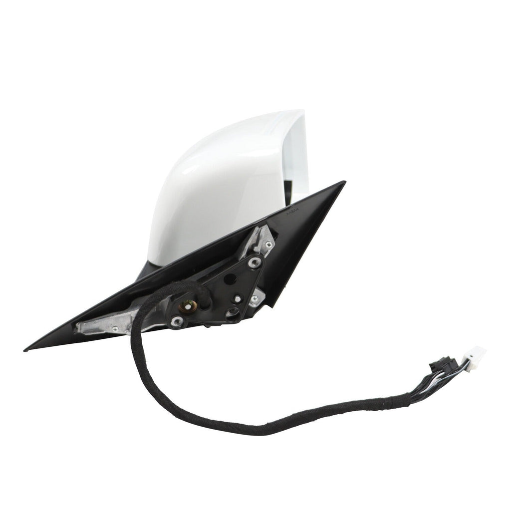 2014-2018 Mercedes CLA250 White Heated Passenger Mirror w/ Blind Spot Sensor