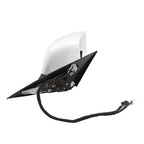 2014-2018 Mercedes CLA250 White Heated Passenger Mirror w/ Blind Spot Sensor
