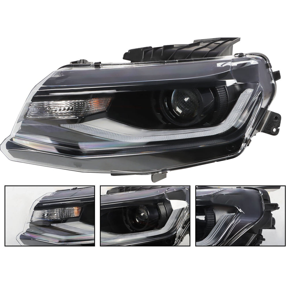 2016-2022 Chevy Camaro HID Xenon Headlight Driver Side No Level Control