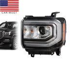 2016-2018 GMC Sierra 1500 LED HID Xenon DRL Projector Driver Headlight