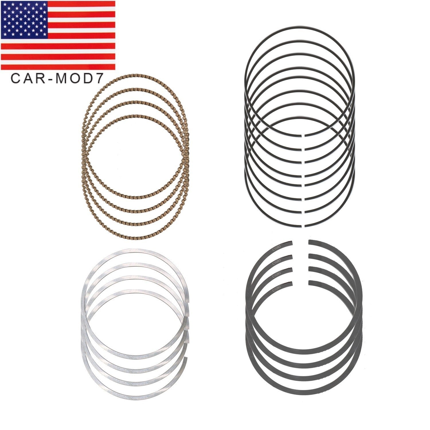 2011-2015 Buick Chevrolet Trax Cruze 1.4L DOHC 16v Piston Ring Set