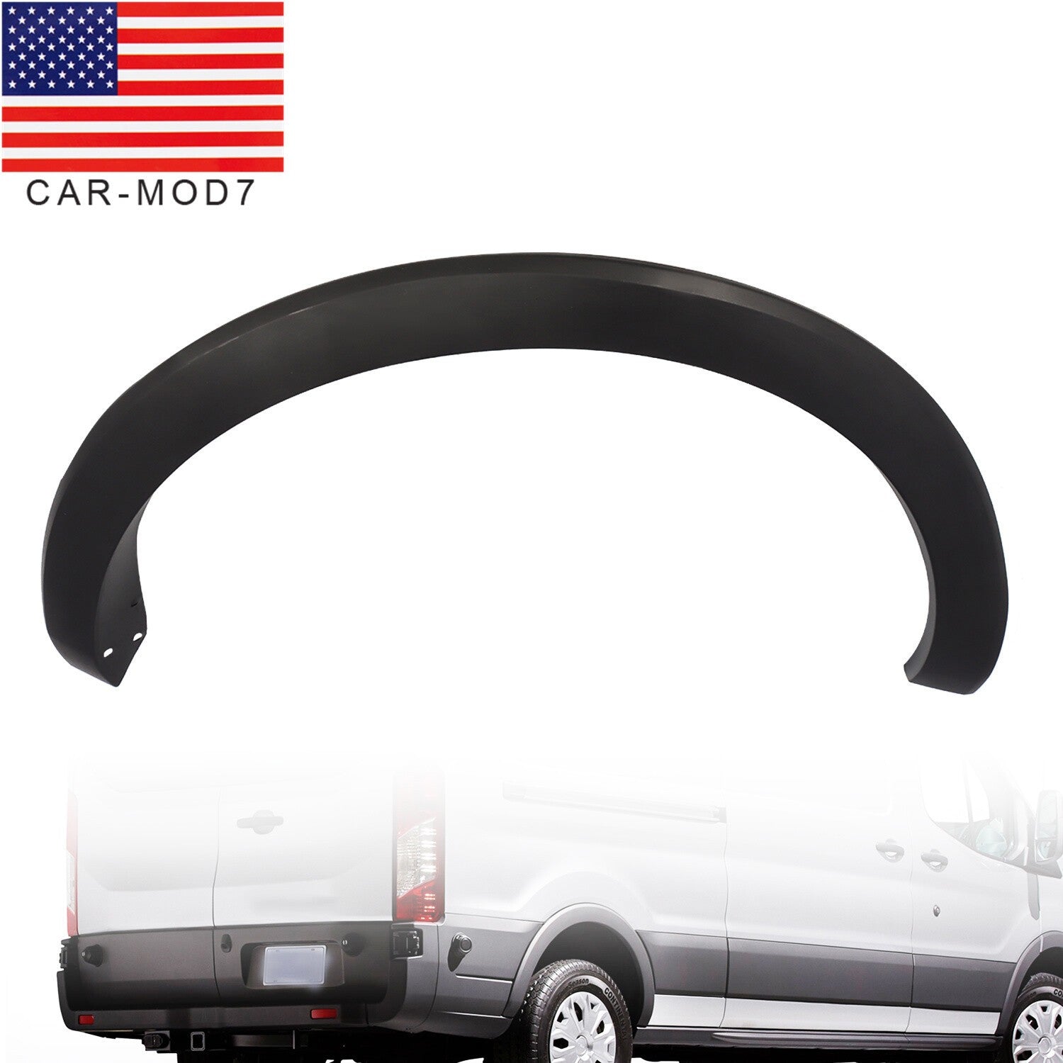 2015-2019 Ford Transit 150-350HD Right Rear Wheel Arch Flare Trim Molding
