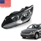 2012-2017 VW Tiguan Left Driver Side Halogen Headlight Replacement