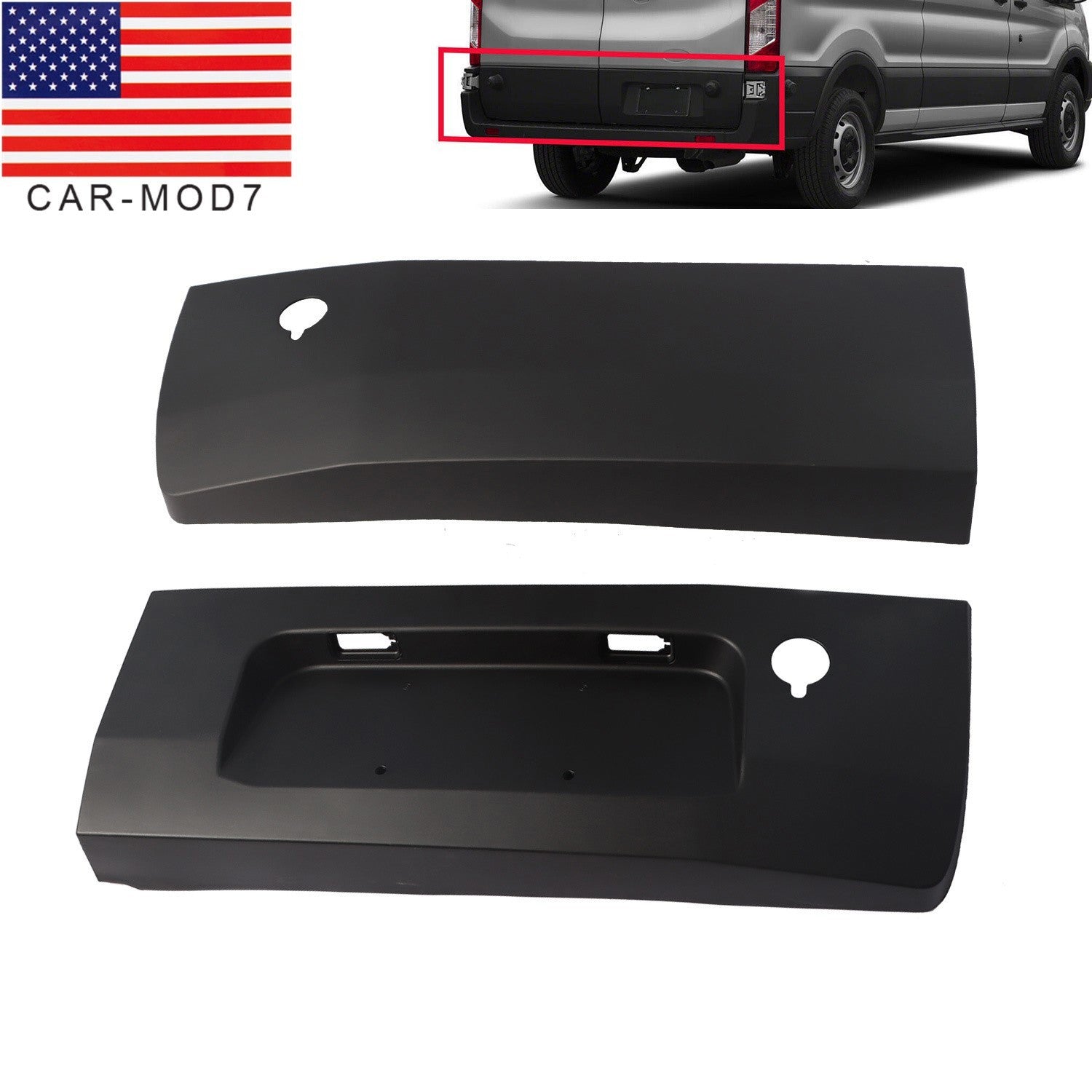 2015-2019 Ford Transit Rear Door Lower Molding Left & Right KK3Z-99425B28-BC