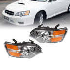 2006-2007 Subaru Legacy Outback Halogen Headlight Set Left & Right Pair