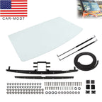 Polaris Ranger XP 900 Crew Clear Flip Windshield 2013-2024 Compatible
