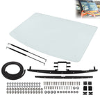 Polaris Ranger XP 900 Crew Clear Flip Windshield 2013-2024 Compatible