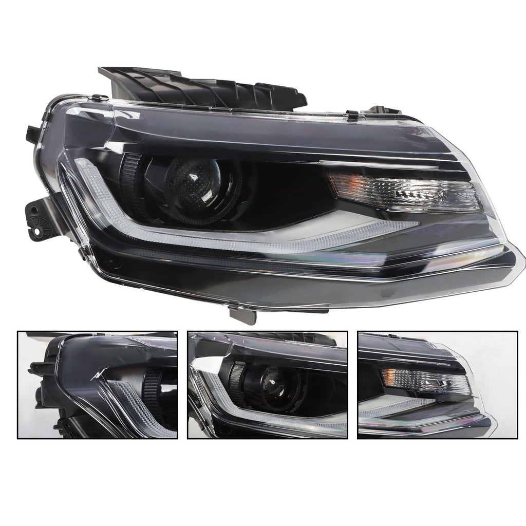 2016-2022 Chevy Camaro Right Passenger HID LED DRL Projector Headlight