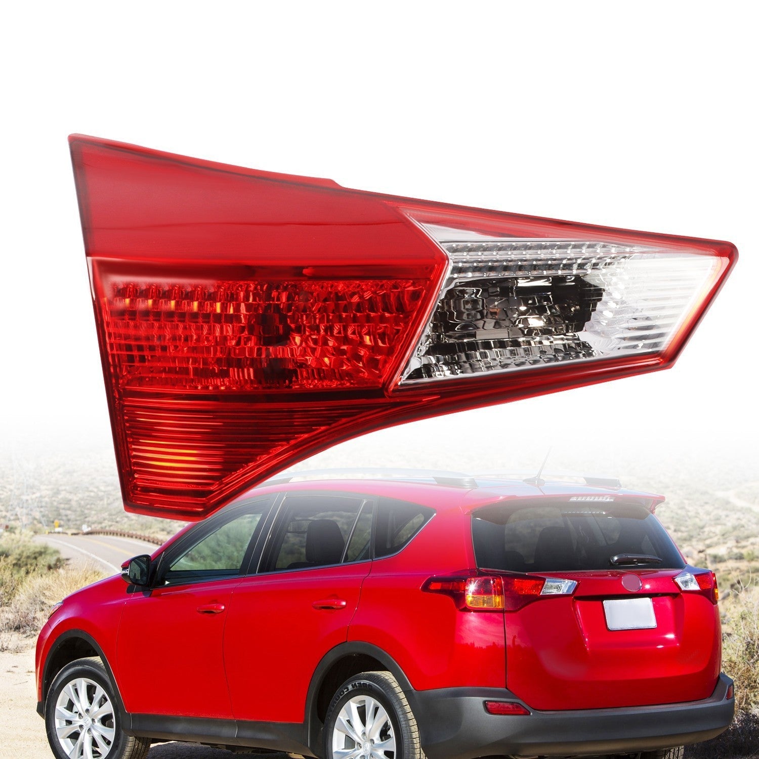 2013-2015 Toyota RAV4 LH Rear Inner Halogen Tail Light Assembly Driver Side