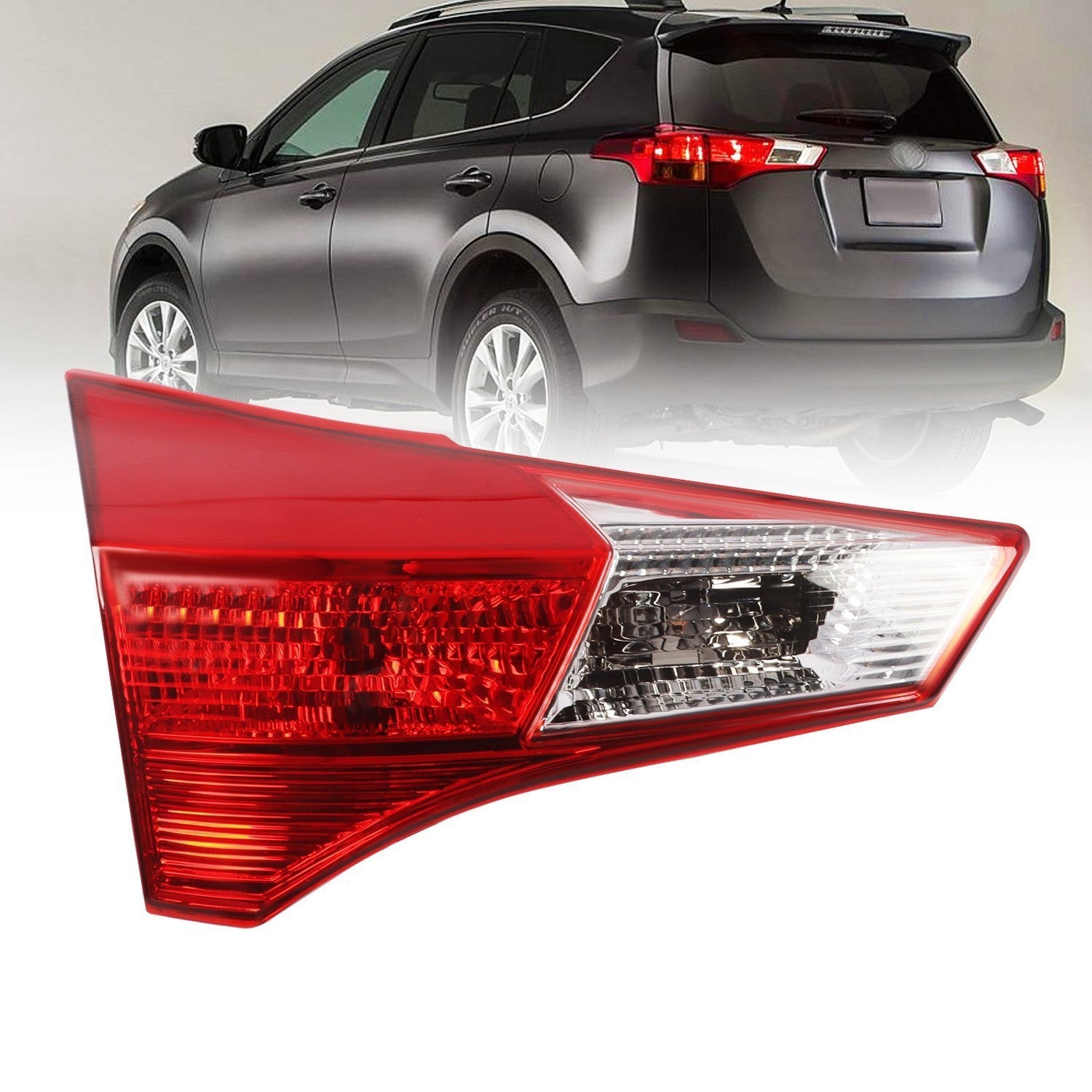 2013-2015 Toyota RAV4 LH Rear Inner Halogen Tail Light Assembly Driver Side