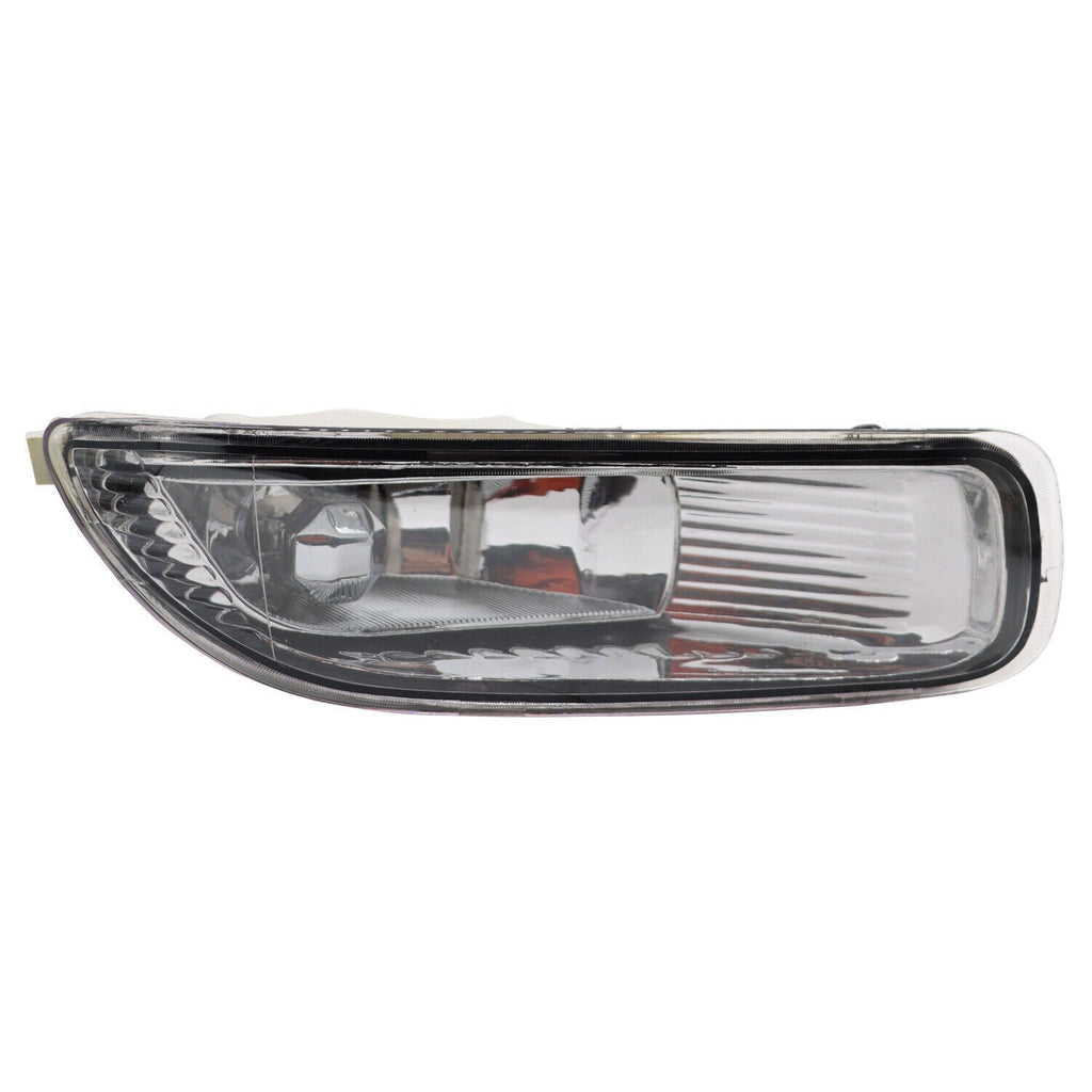 2003-04 Toyota Corolla Fog Lights Clear Lens Bumper Driving Lamps Pair