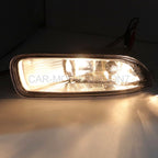 2003-04 Toyota Corolla Fog Lights Clear Lens Bumper Driving Lamps Pair