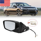 2013-2016 Honda Accord 4DR Left Driver Side Mirror Power Fold 3Pin LH