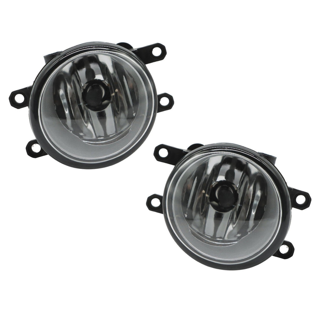 2009-2010 Toyota Corolla Clear Bumper Fog Lights Pair with Switch