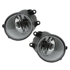 2009-2010 Toyota Corolla Clear Bumper Fog Lights Pair with Switch