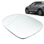 2009-2017 VW Tiguan Left Heated Side Mirror Glass with Backing Plate