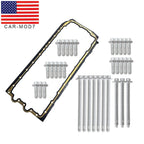 BMW E90 E82 N52 N53 Oil Pan Gasket Set with Bolts Kit 11132210959