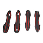 2018-24 Toyota Camry Gloss Black Door Handle Cover Trim Overlay 4pc Set