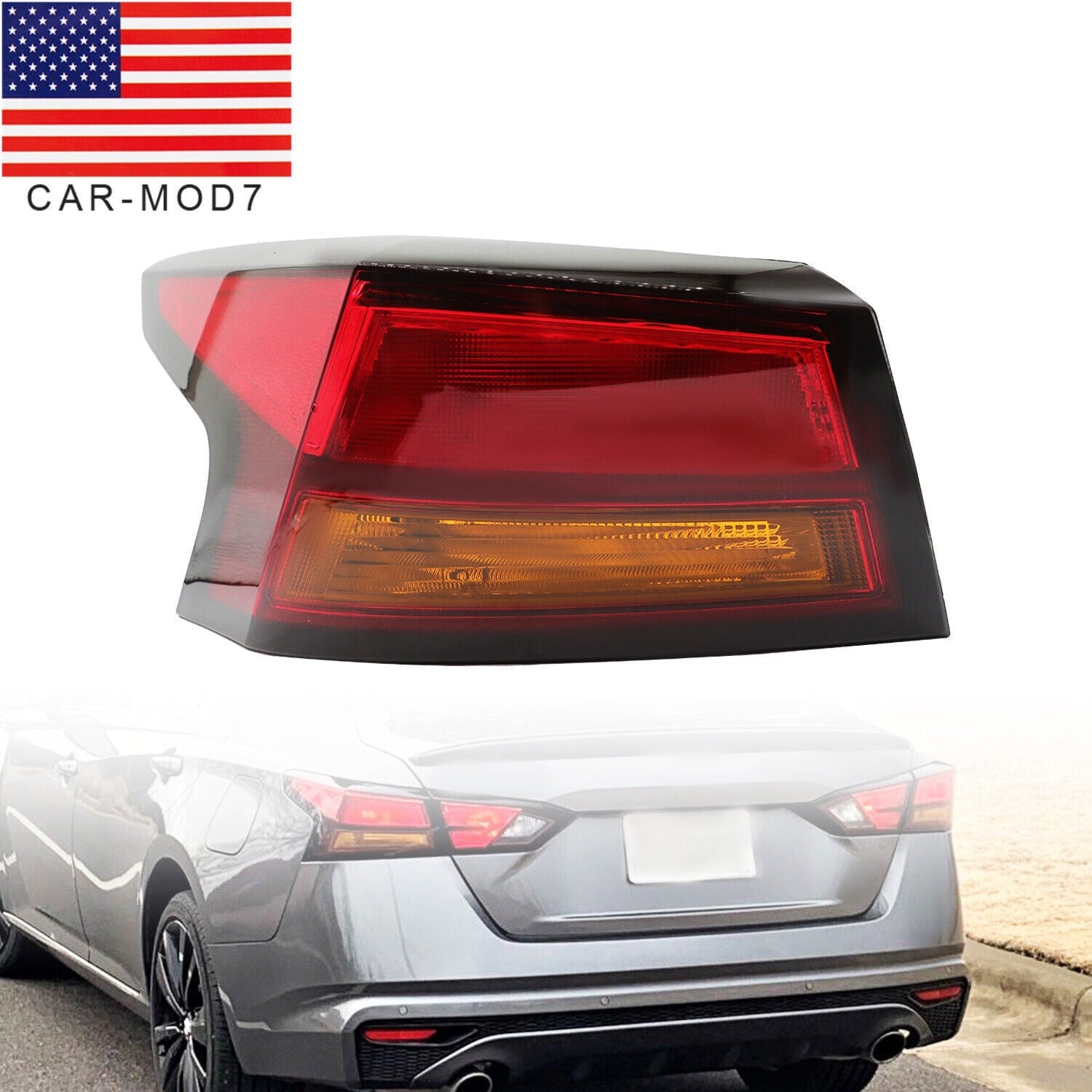 2019-2022 Nissan Altima Left Rear Outer Tail Light Assembly Driver Side