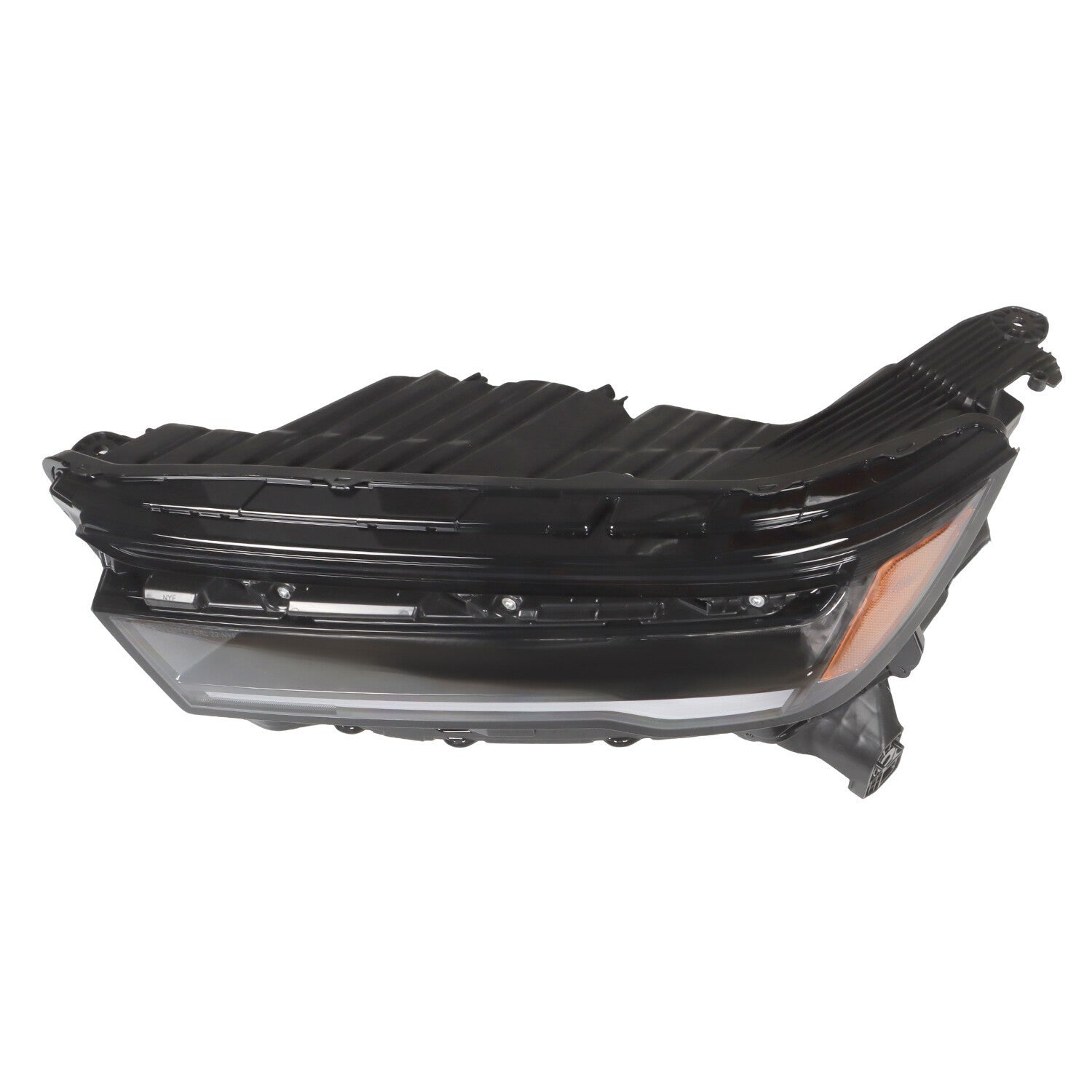 2023-2025 Honda Pilot Left Driver Black Clear LED Headlight Assembly