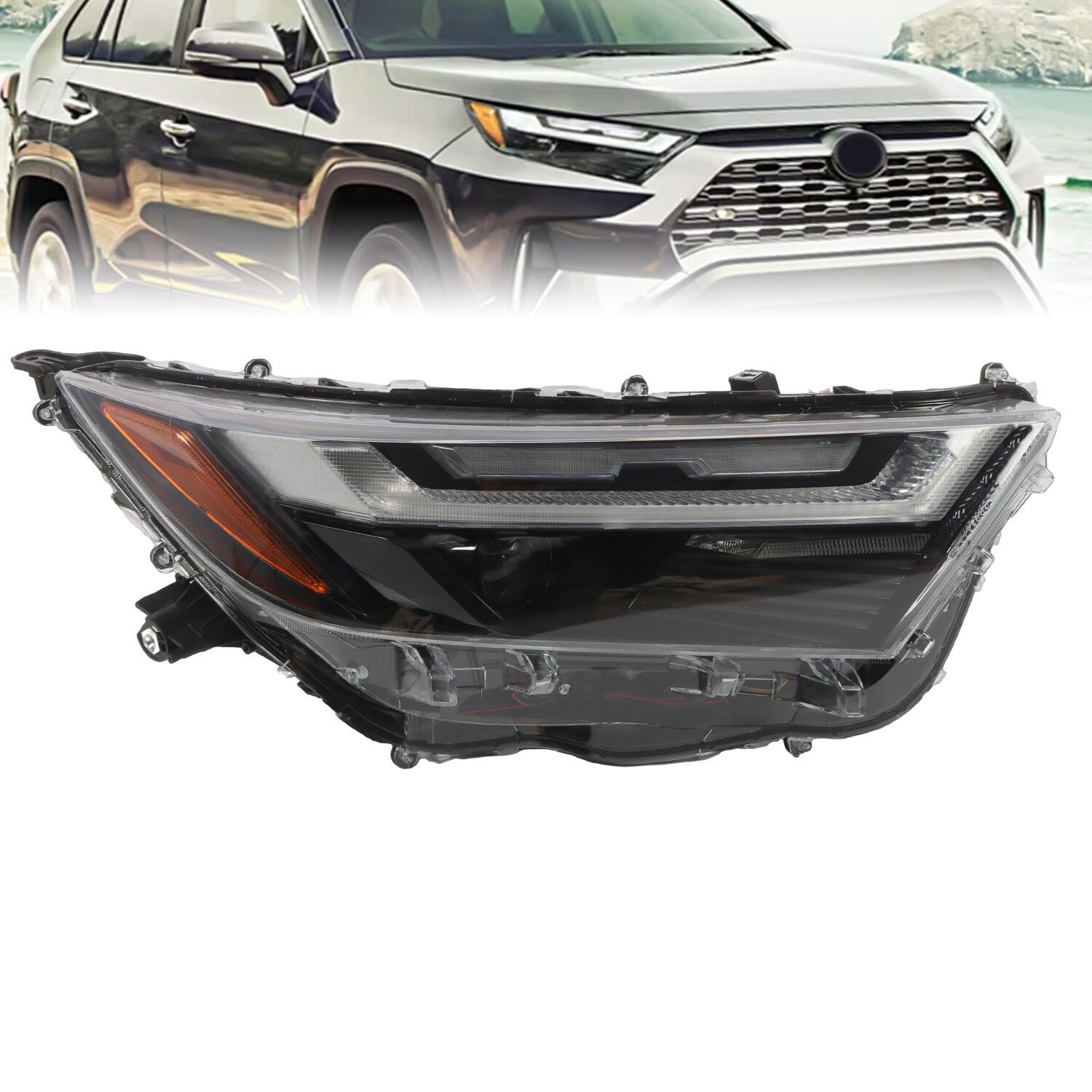 2022-2024 Toyota RAV4 Full LED Headlight Assembly Passenger Side