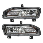 2022-2024 Nissan Frontier Front Clear Fog Light Bumper Lamps Without Wiring