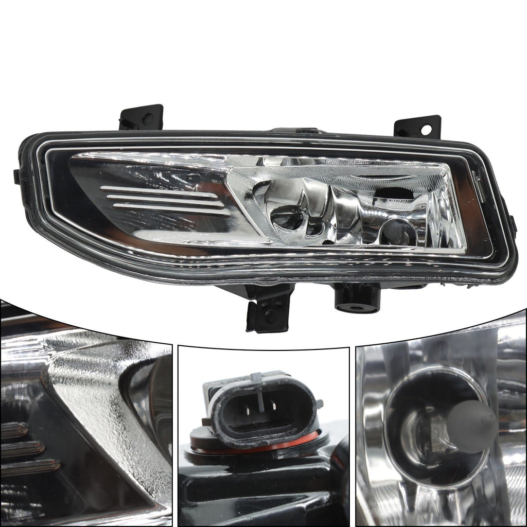 2022-2024 Nissan Frontier Front Clear Fog Light Bumper Lamps Without Wiring