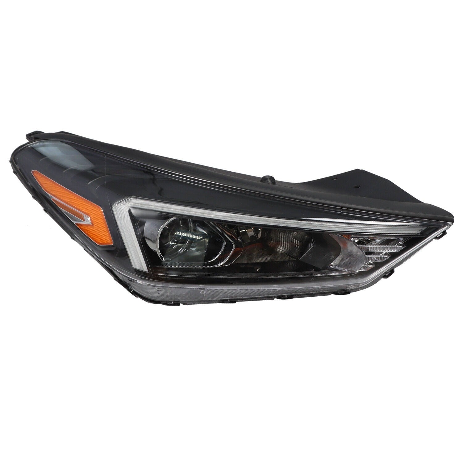 2019-2021 Hyundai Tucson Right Halogen LED DRL Headlight Replacement