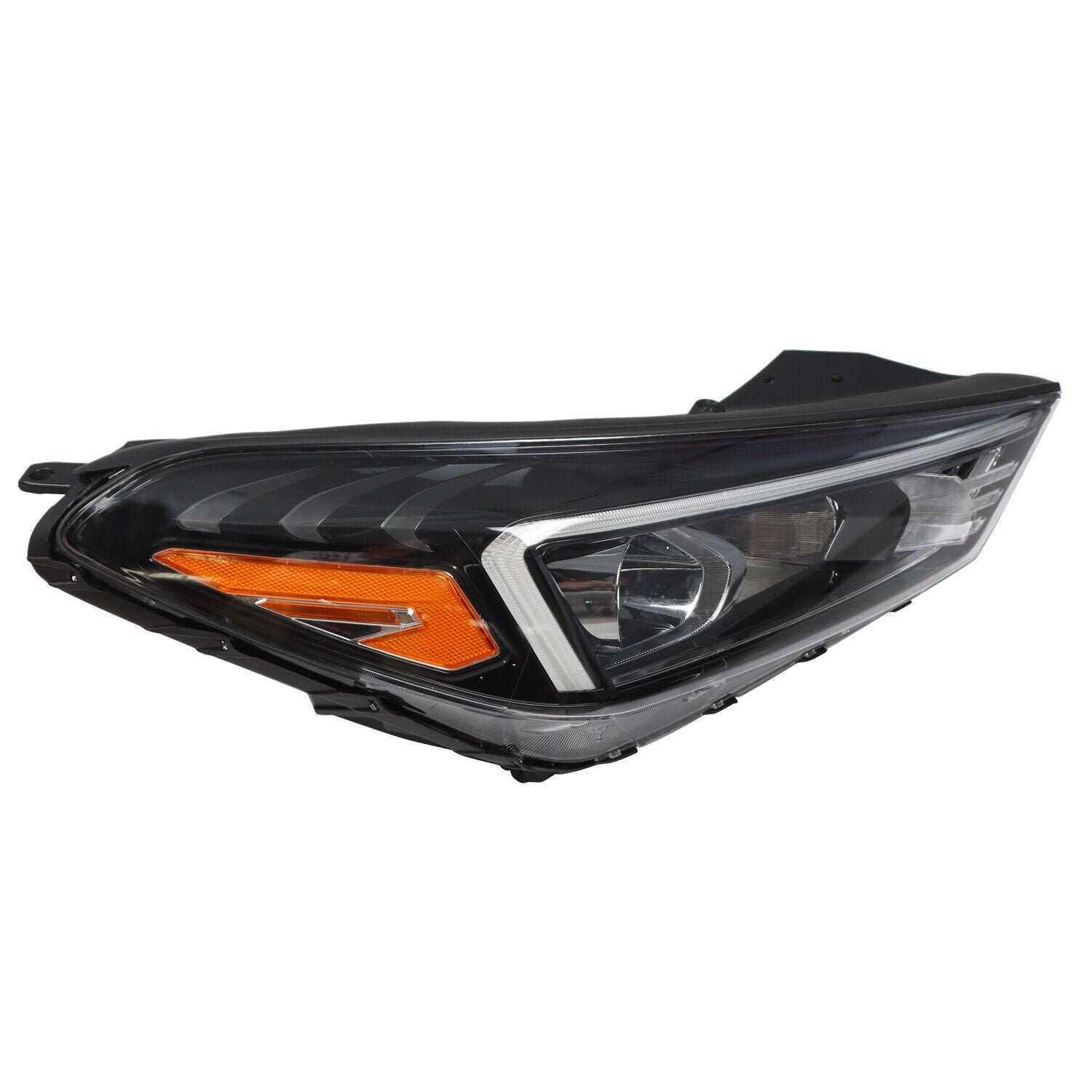 2019-2021 Hyundai Tucson Right Halogen LED DRL Headlight Replacement