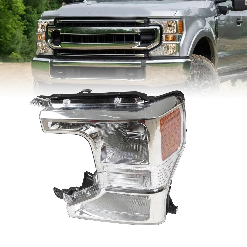 2020-2022 Ford F250 F350 Left Driver Side Halogen Headlight Replacement