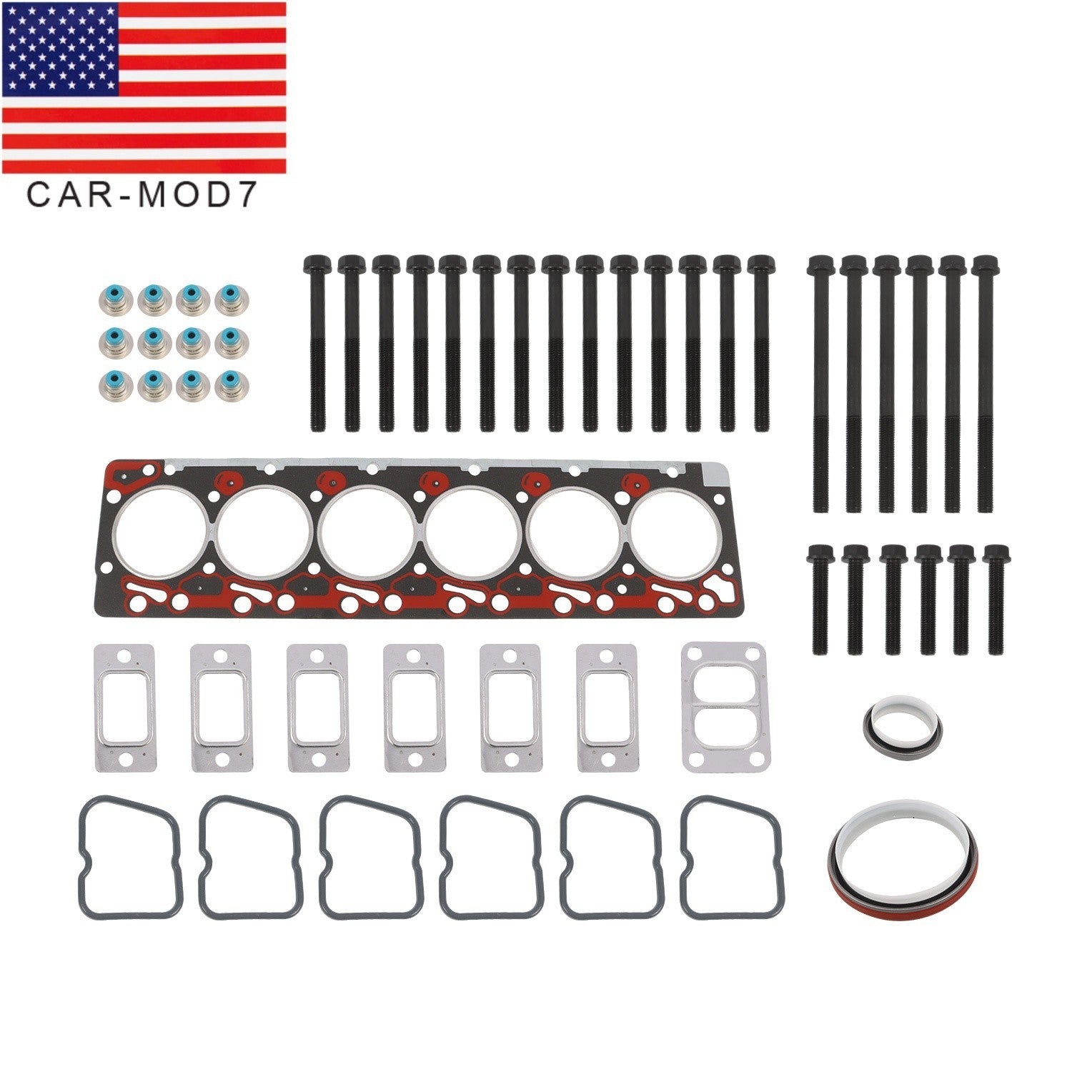 Dodge Cummins 12V 5.9L 6BT Head Gasket Set 3283335 w/Gaskets & Bolts 89-98