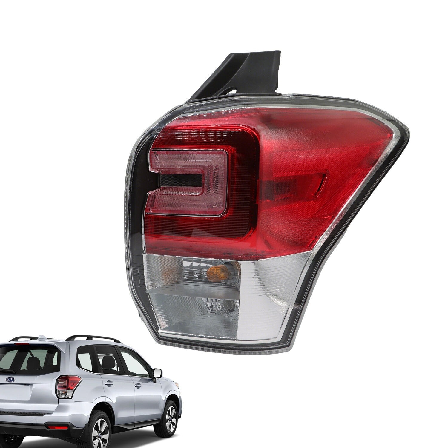 2017-18 Subaru Forester Right Passenger Halogen Tail Light Assembly Lamp