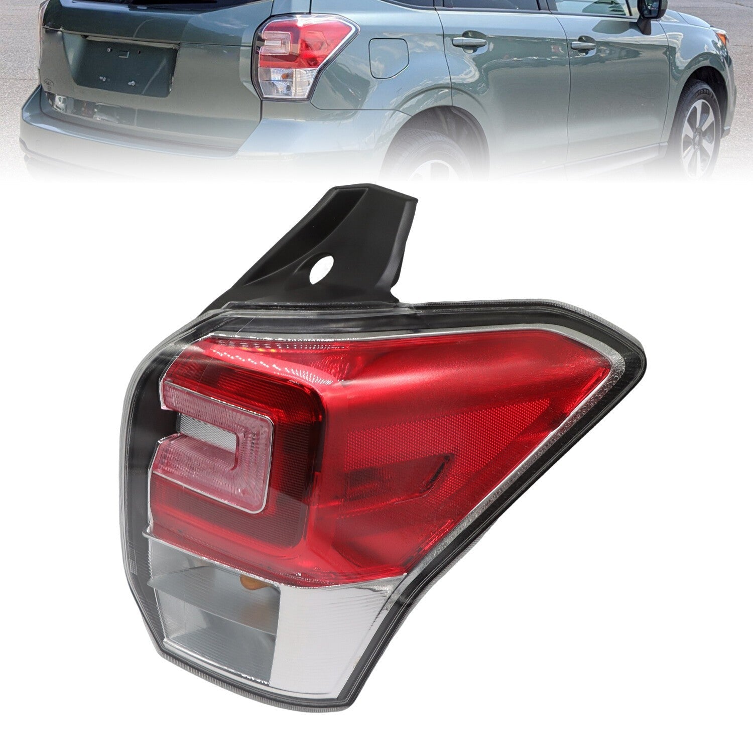 2017-18 Subaru Forester Right Passenger Halogen Tail Light Assembly Lamp