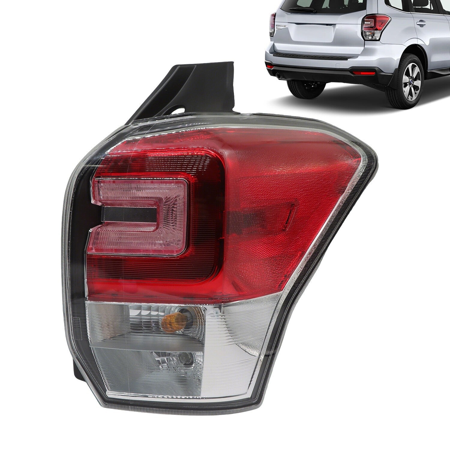 2017-18 Subaru Forester Right Passenger Halogen Tail Light Assembly Lamp