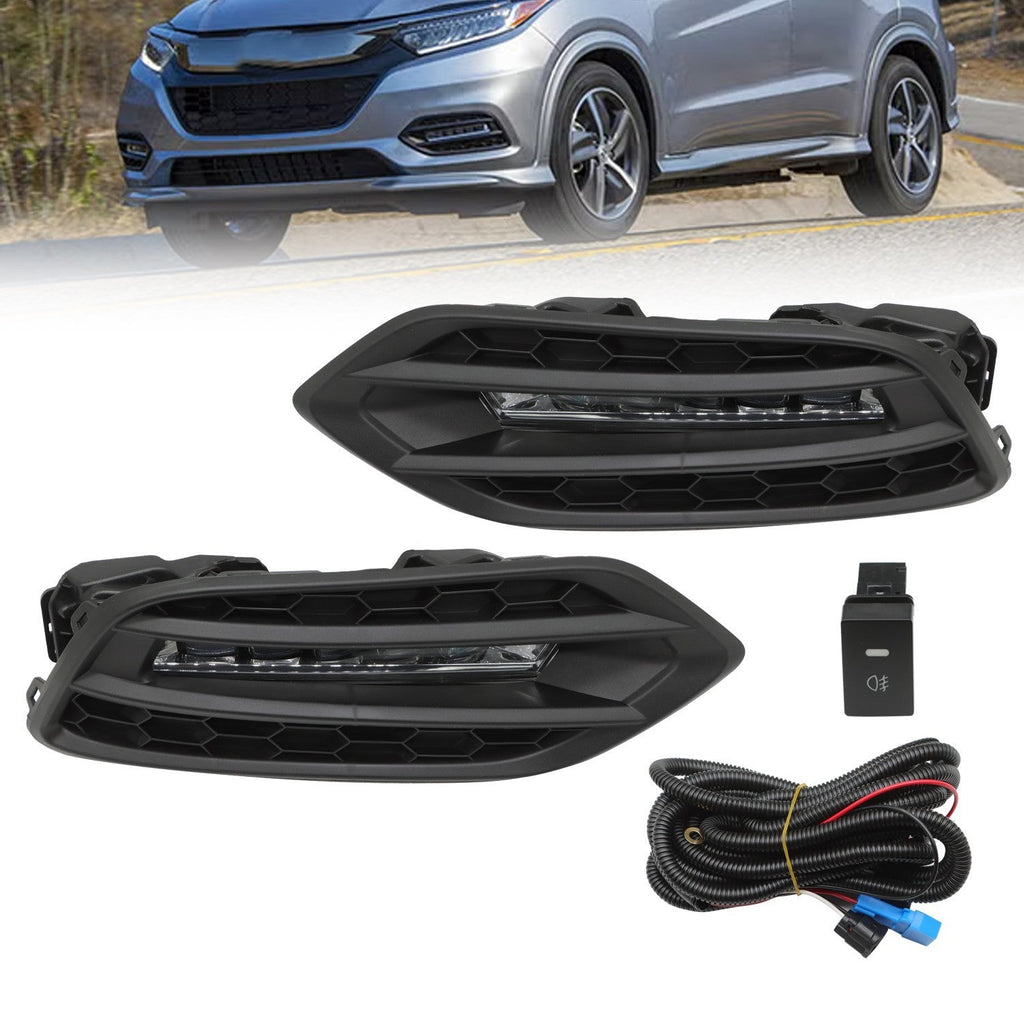 2019-2022 Honda HR-V LED Front Fog Lights Daytime Running Lamps