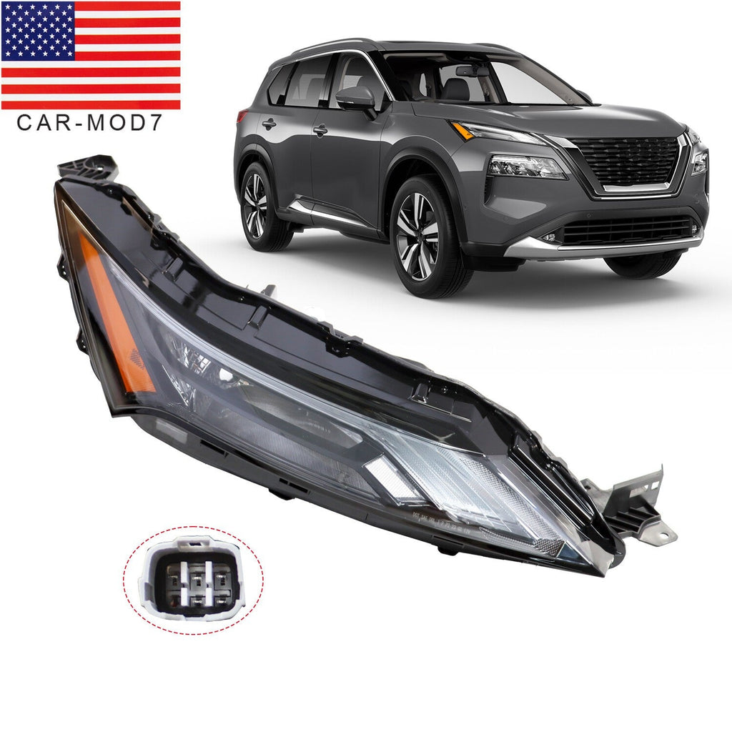 2021-2023 Nissan Rogue RH Passenger LED DRL Headlight w/ Halogen Signal